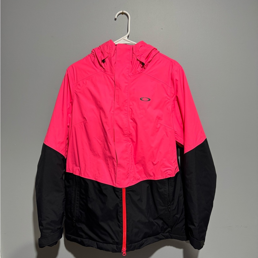 Oakley Showcase Bzi 2.0 Jacket, Neon Pink, Size Medium